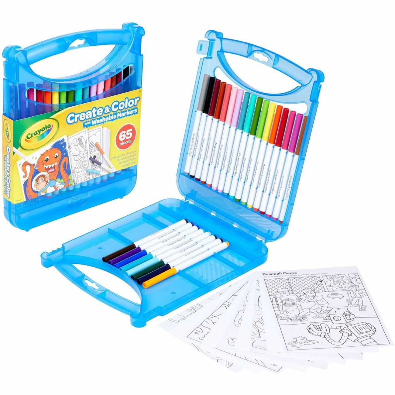 Crayola Kit Art Super Tips 65 Piece