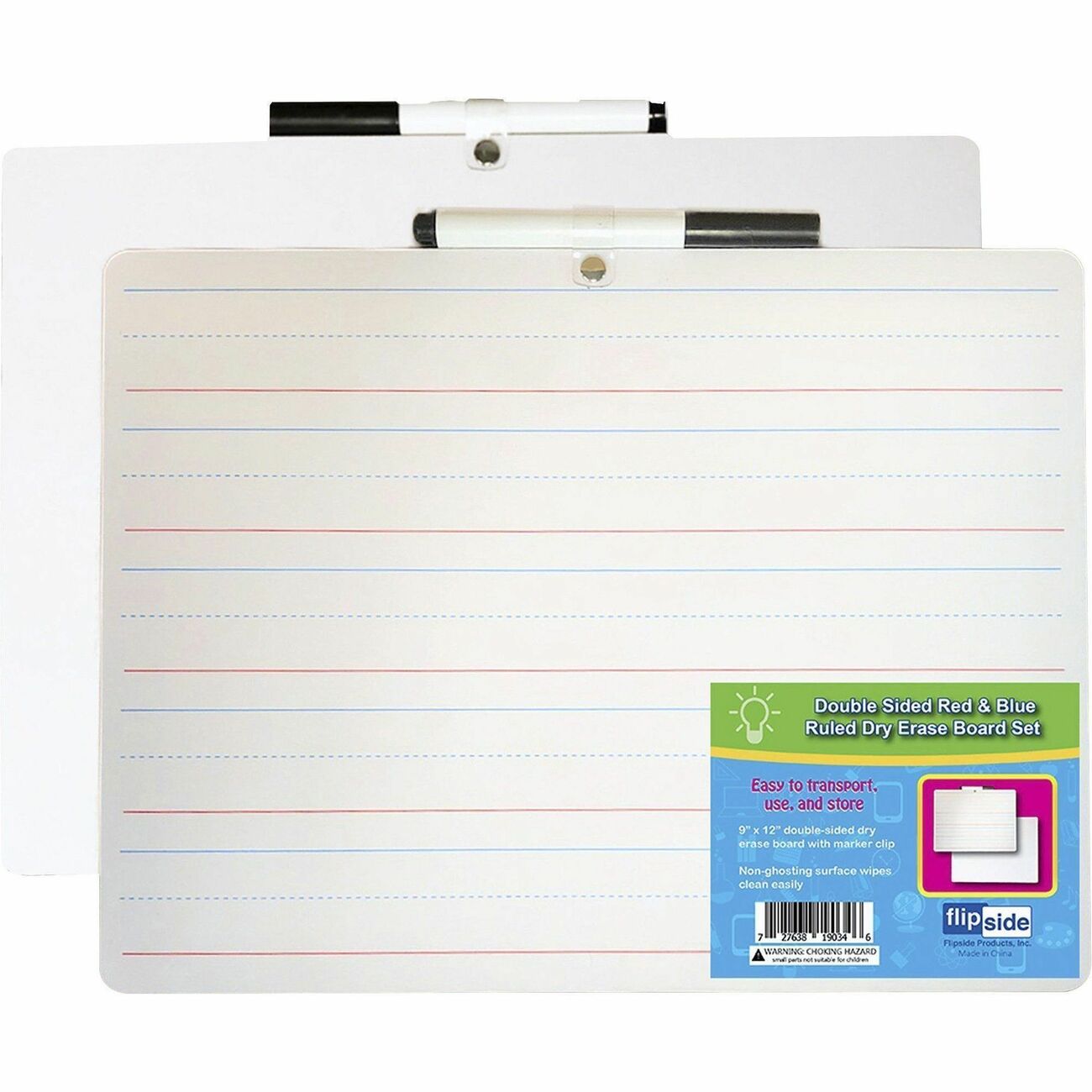Board Drierase Lined 12Pk