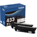 Brother Crtdg Tn433 Bk 2Pk