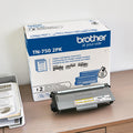 Brother Crtdg Tn750 Bk 2Pk