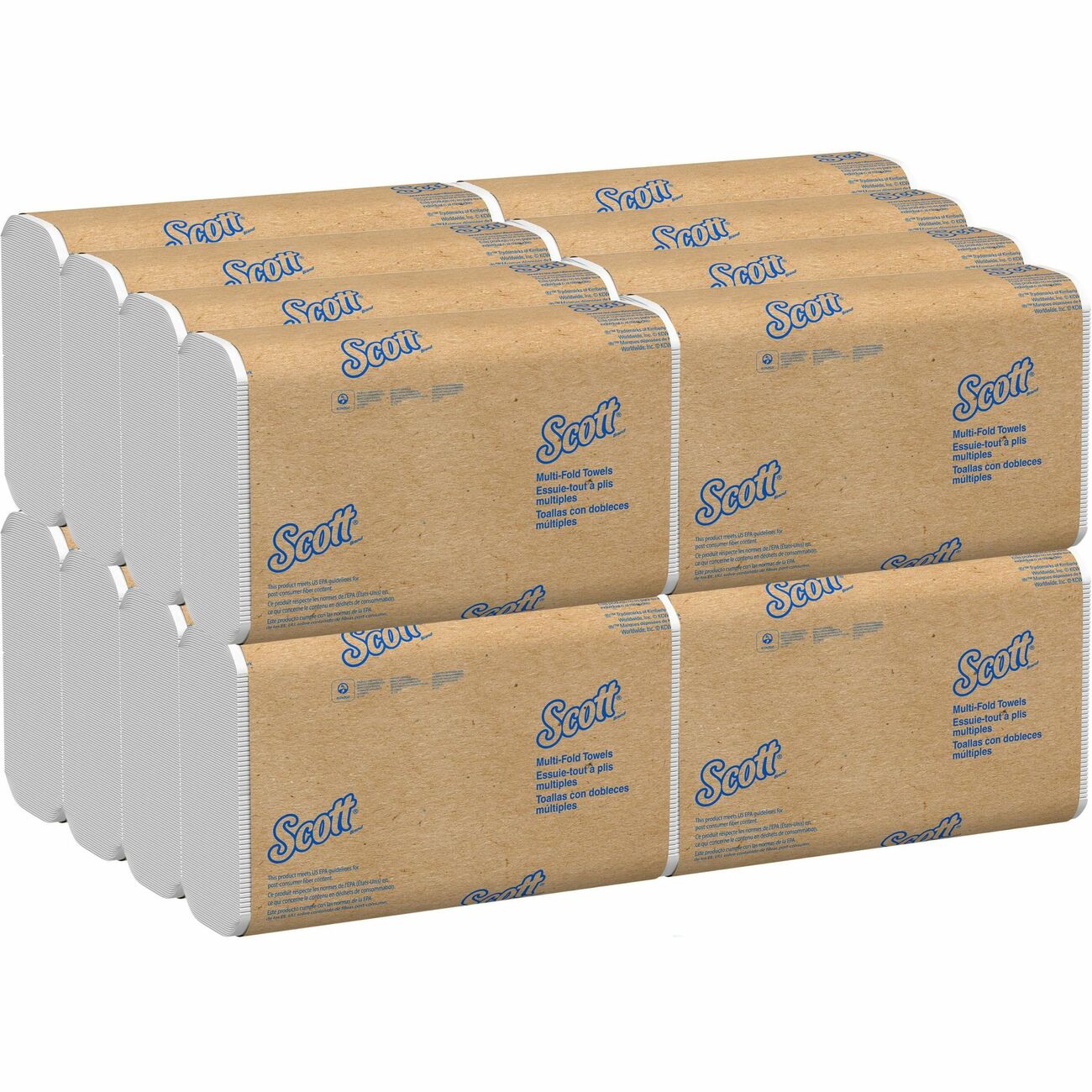 Kimberly-Clark Professional Towels Multi-Fold 8X9 We