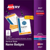 Avery Kit Badge Vertical Hng 75Bx