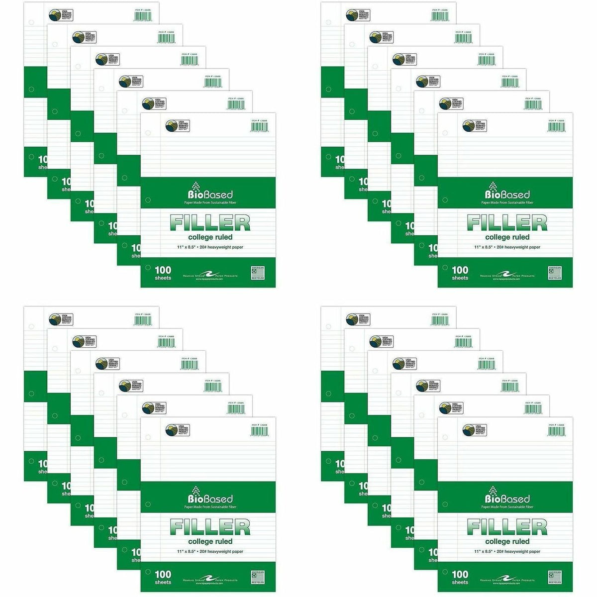 Roaring Spring BioBased Filler Paper