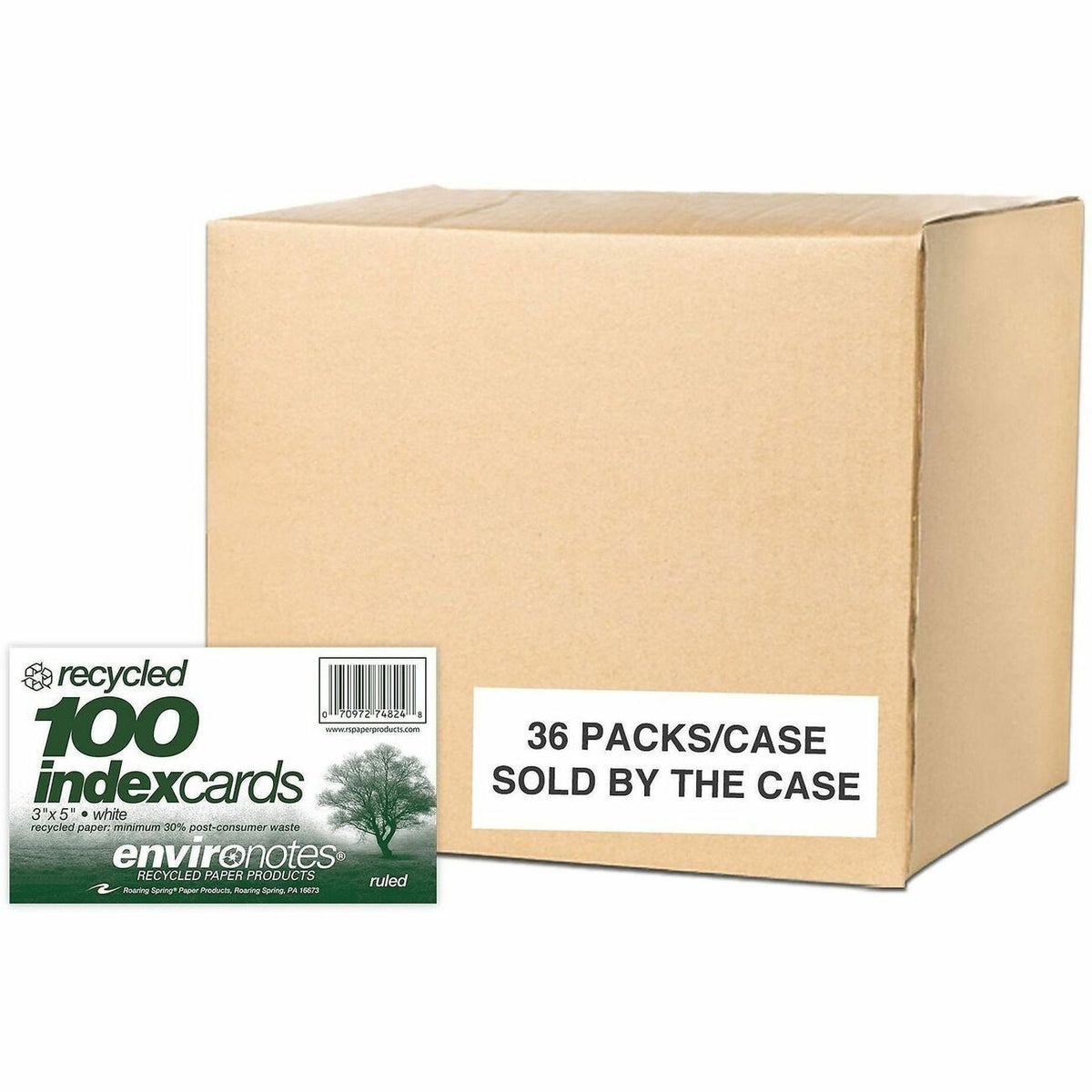 Roaring Spring EnviroNotes Index Cards