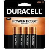 Duracell Coppertop Alkaline AA Battery 4-Packs