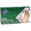 Safety Zone Powder Free Clear Vinyl Gloves