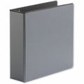 Universal Deluxe Easy-to-Open D-Ring View Binder, 3 Rings, 3" Capacity, 11 x 8.5, Black