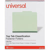Universal 2/5 Tab Cut Letter Recycled Classification Folder
