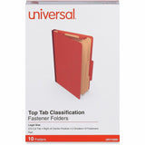 Universal 2/5 Tab Cut Legal Recycled Classification Folder