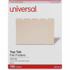 Universal 1/5 Tab Cut Letter Recycled Top Tab File Folder