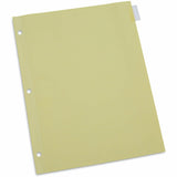 Universal Insertable Tab Index, 8-Tab, 11 x 8.5, Buff, Clear Tabs, 24 Sets