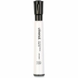 Universal Dry Erase Marker, Medium Bullet Tip, Black, Dozen