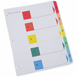 Universal Index Divider