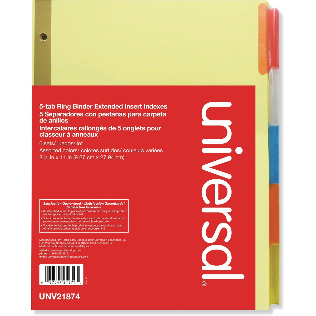 Universal Index Divider