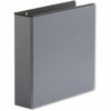 Universal Deluxe Easy-to-Open D-Ring View Binder, 3 Rings, 2" Capacity, 11 x 8.5, Black