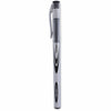 Universal Gel Pen, Stick, Medium 0.7 mm, Black Ink, Silver/Black Barrel, Dozen