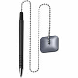 Universal Ballpoint Counter Pen, Medium 0.7 mm, Black Ink, Black Barrel
