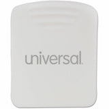 Universal Fabric Panel Wall Clips, 25 Sheet Capacity, White, 20/Pack