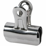 Universal Bulldog Clips, Small, Nickel, 36/Pack