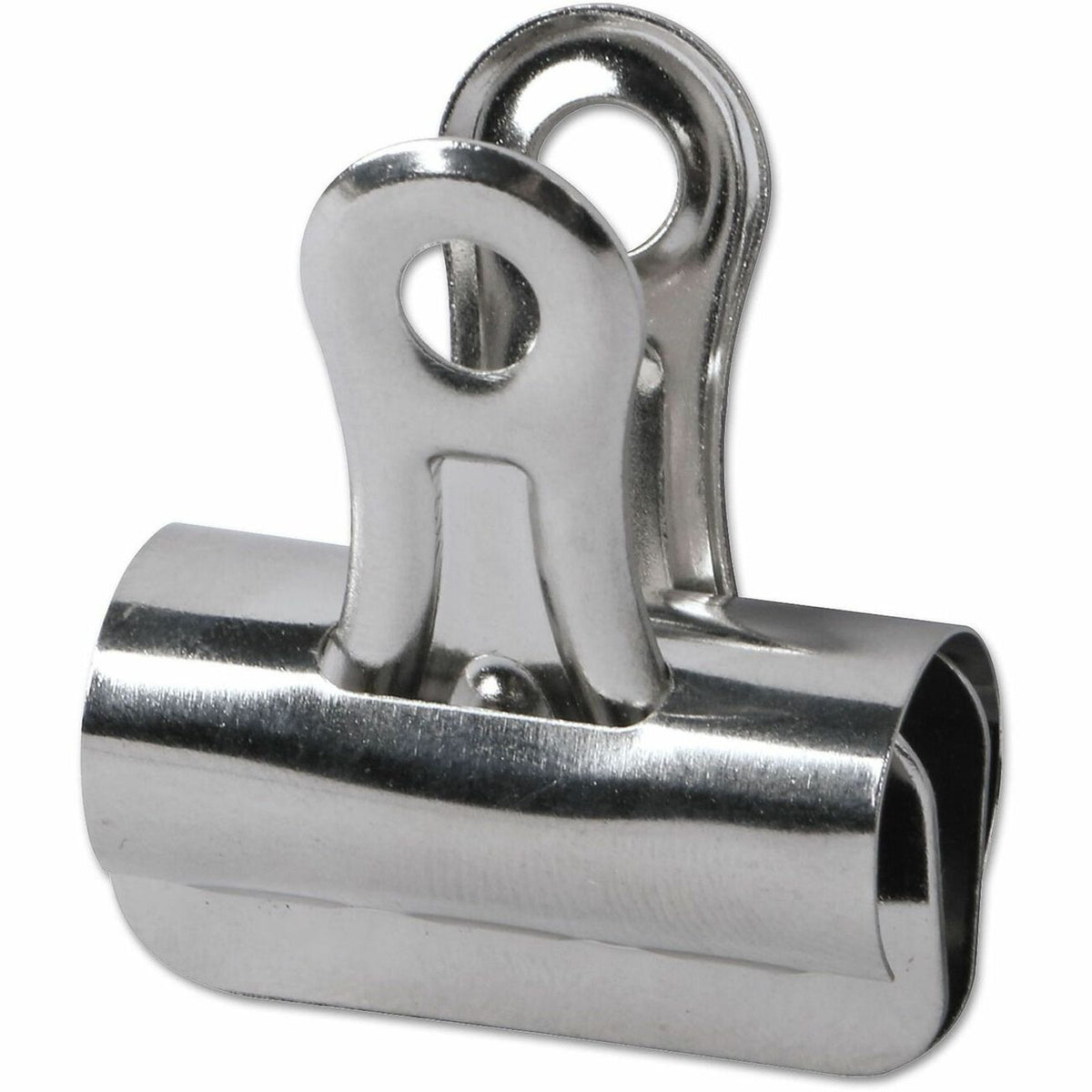 Universal Bulldog Clips, Small, Nickel, 36/Pack