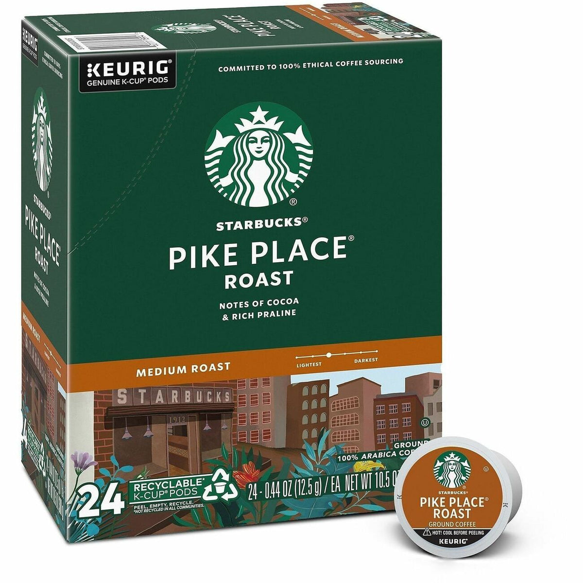 Starbucks K-Cup Pike Place Roast Coffee
