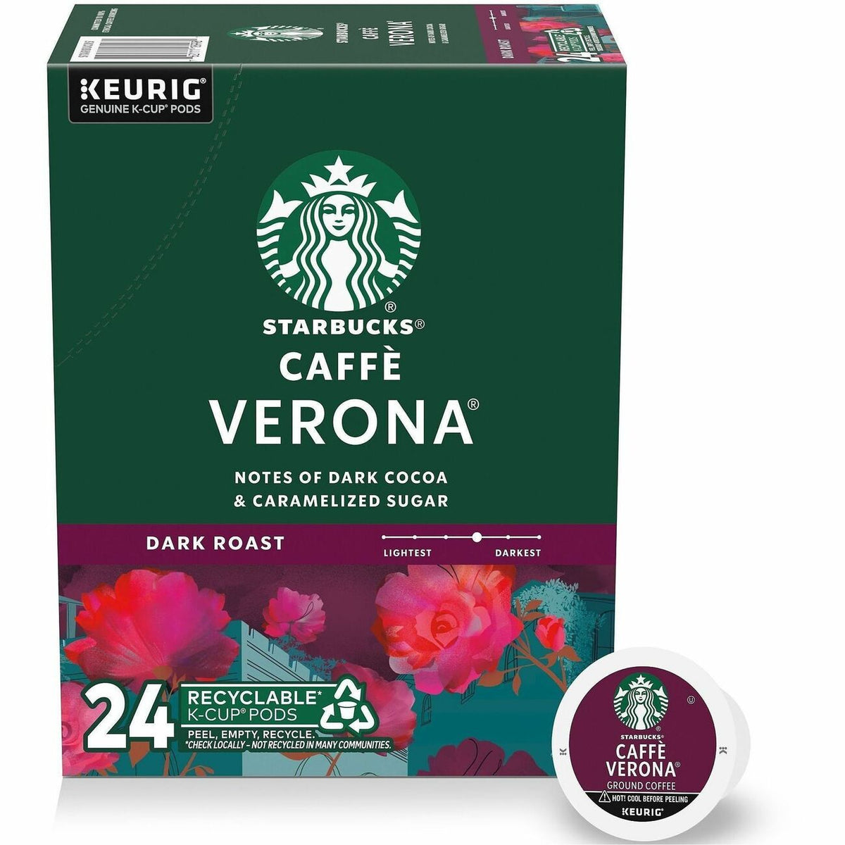 Starbucks K-Cup Caffe Verona Coffee