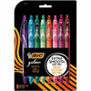 BIC Pens Gel Med 0.7Mm Ast 8Ct