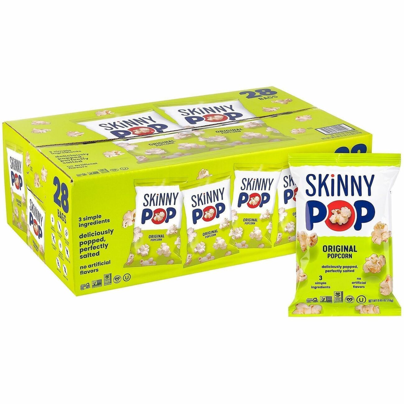 Food Skiiny Pop 28Ct