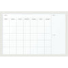 U Brands Farmhouse Magnetic Dry-Erase Monthly Calendar Board