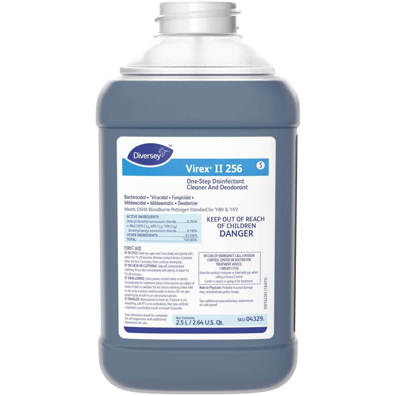 Diversey Disinfectant 2.5L 2/Ct