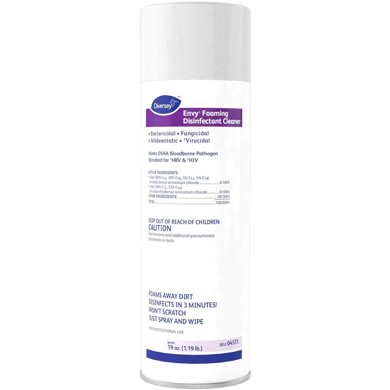 Diversey Disinfectant Clnr 12/19Oz