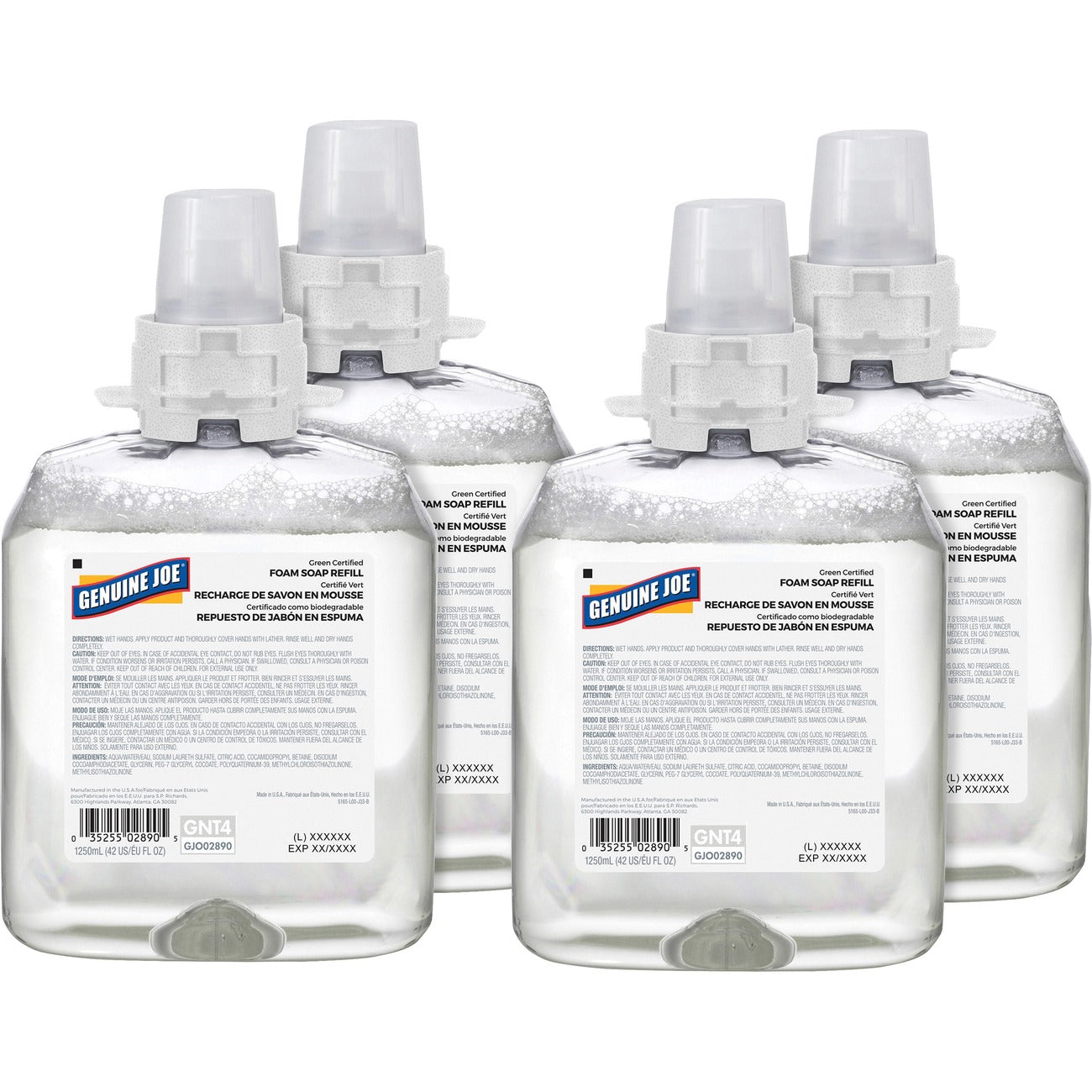 Genuine Joe Soap Foam Certified