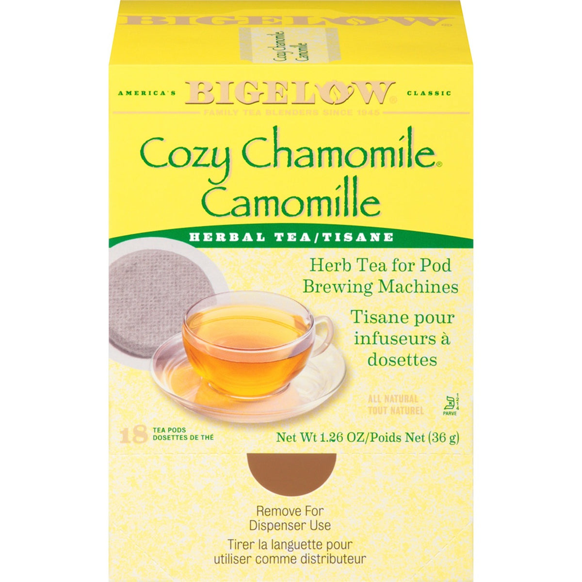 Tea Pods Cozy Chamomile
