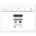 AT-A-GLANCE Sheet Disposable 22X17 25Pk
