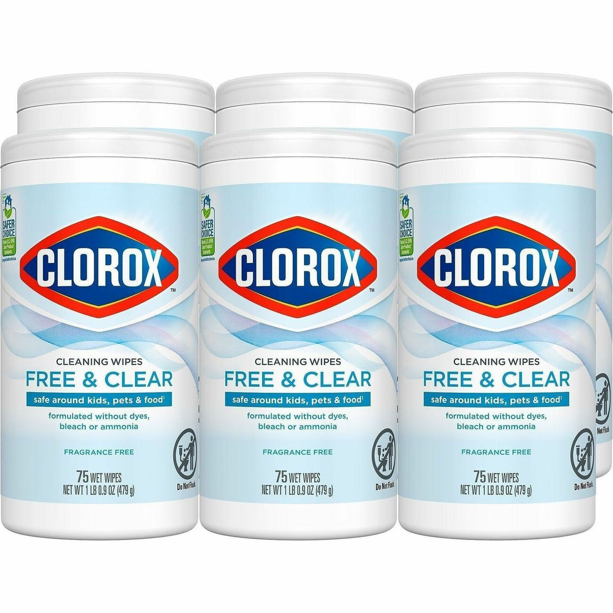 Clorox Free & Clear Cleaning Wipes