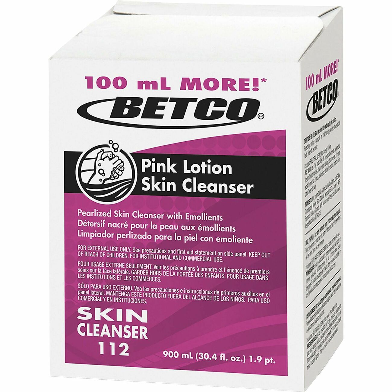 Lotion Pink Bib 12/900Ml