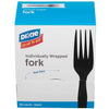Dixie Cutlery Forks Indvdl Wrp Bk
