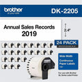 Brother Label 2.4' X 100 24Pk