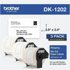 Brother Label 2.4" X 3.9" 3Pk