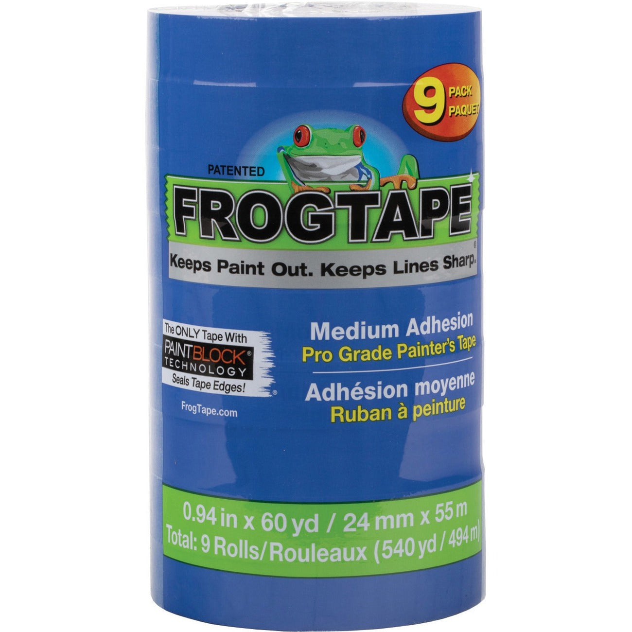 Tape Paint 0.94X60 9Pk Bl