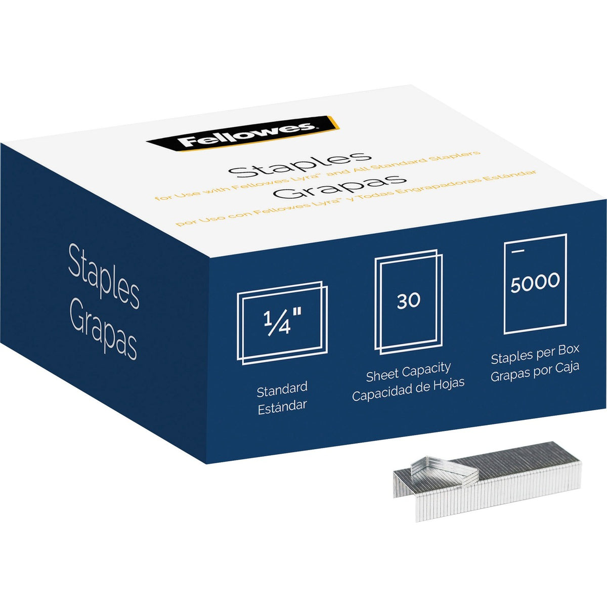Fellowes Staples .1/4' 5000Pk