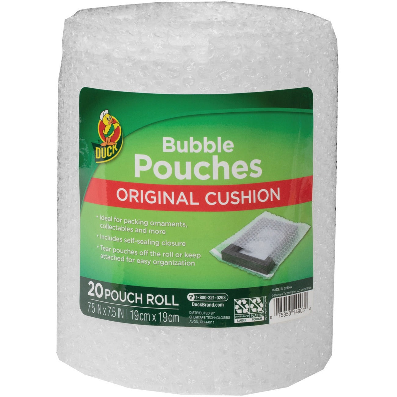 Mailers Bub Pouch 7.5' 20Pk