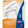Avery Divider Insert 5Tb Clr 1St