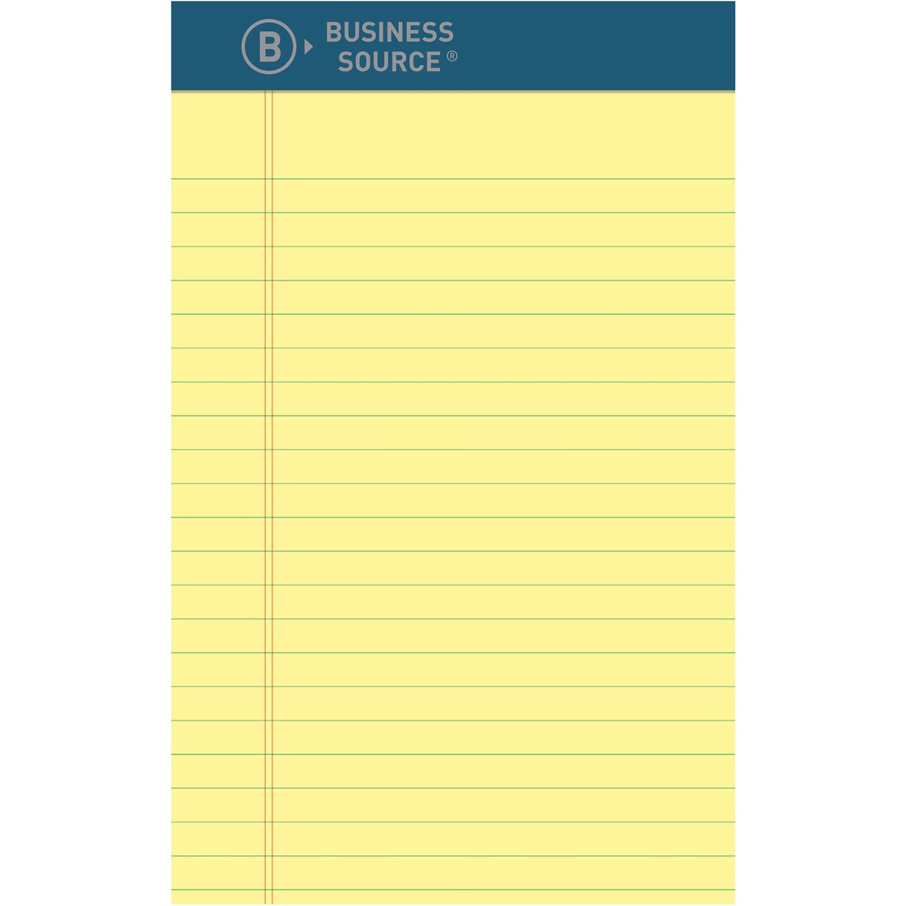 Business Source Pd Premium Writing 5X8 Yel