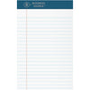 Business Source Premium Writing Pad, 5" x 8", White