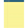 Business Source Pad Premium 8.5X11.75 Yel