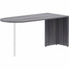 Lorell Essentials Series Peninsula Desk Box 1 of 2