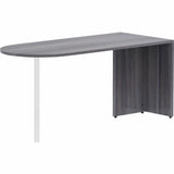 Lorell Essentials Series Peninsula Desk Box 1 of 2