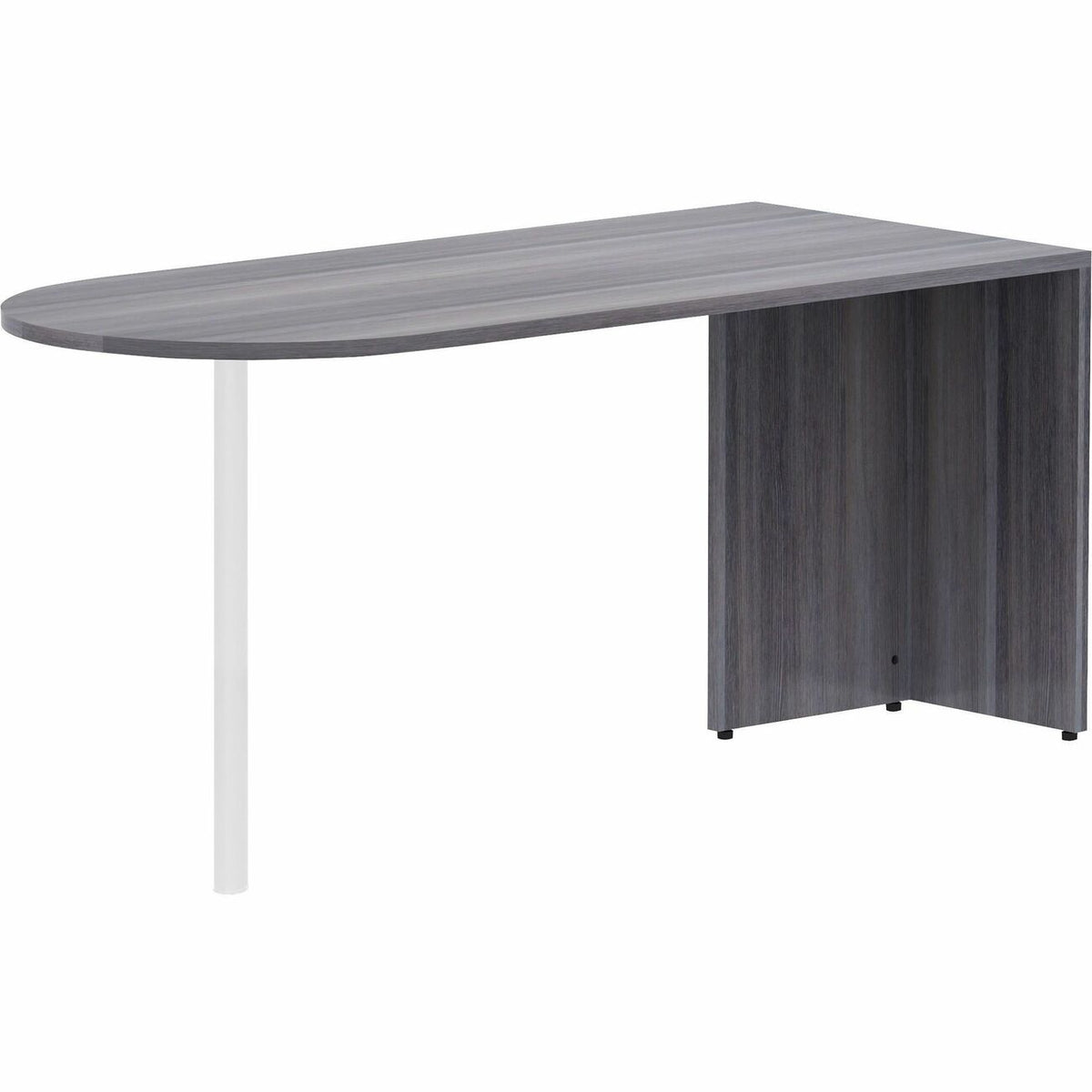 Lorell Essentials Series Peninsula Desk Box 1 of 2