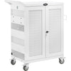 Tripp Lite series CSC32ACWHG Hospital-Grade 32-Device UV Charging Cart, White